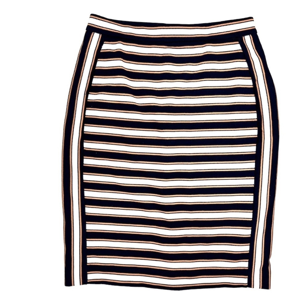 Banana‎ Republic Textured Stripe Pencil Skirt Size 2P​
